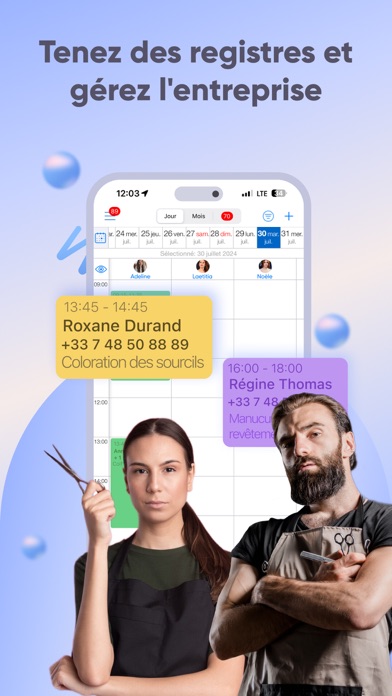 Screenshot #1 pour DIKIDI Appointments Scheduling