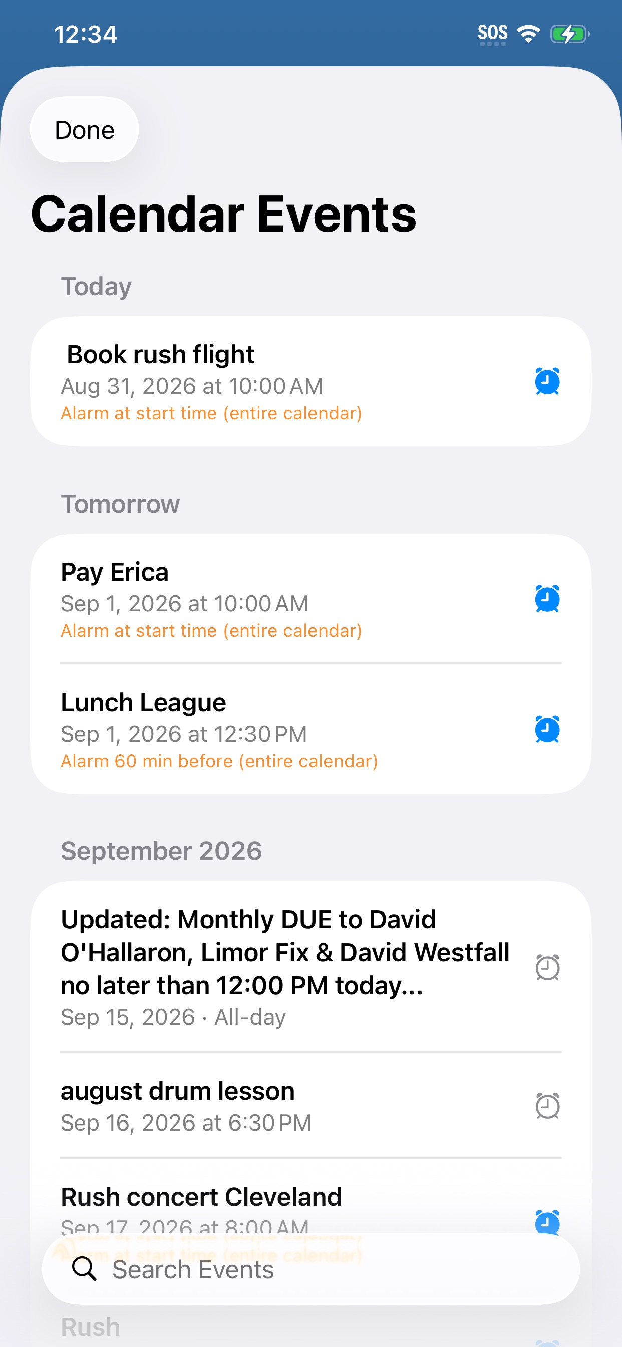 Screenshot 4 of Alarm+: Calendar Alarms