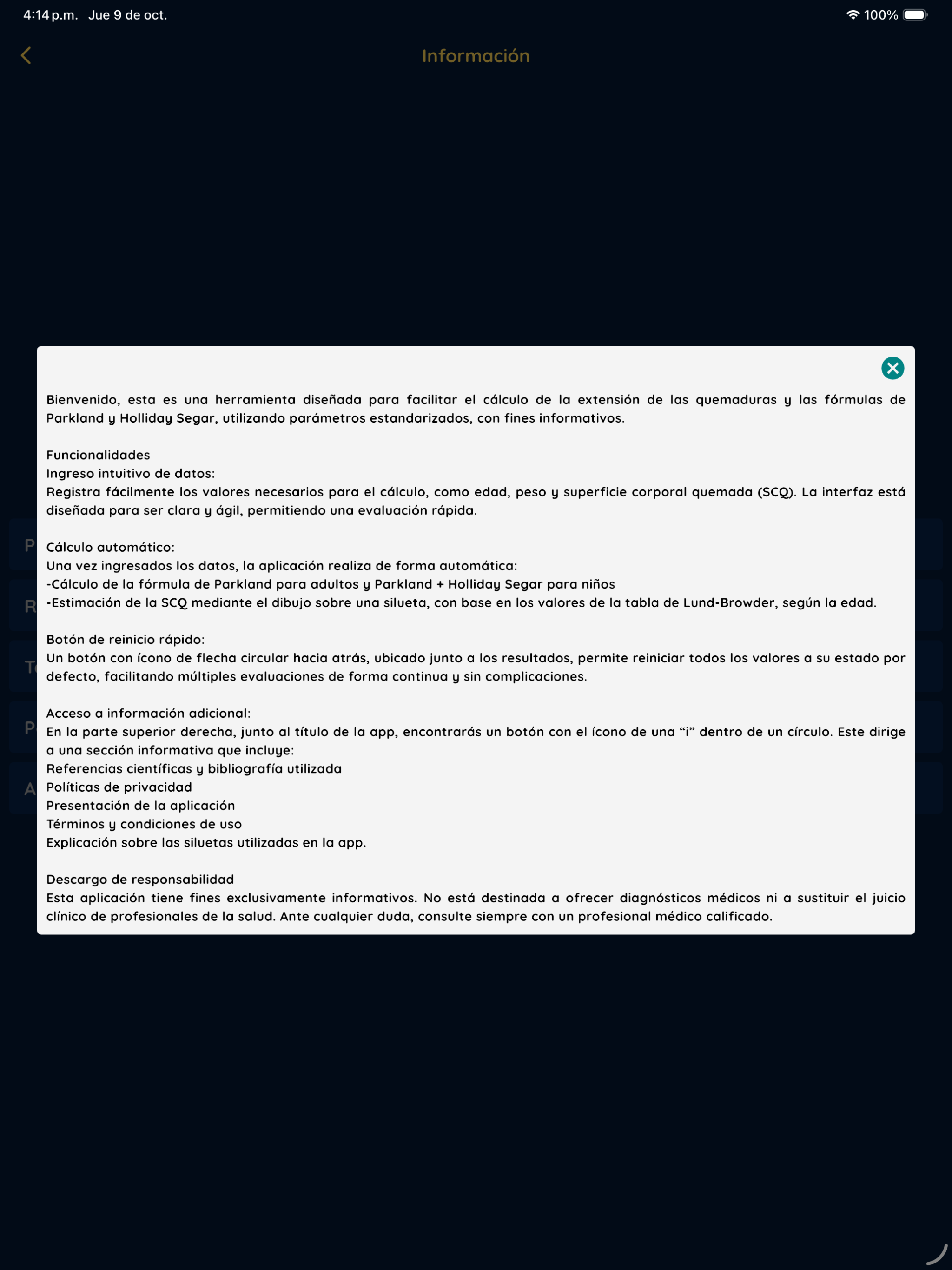Quemaduras Calc