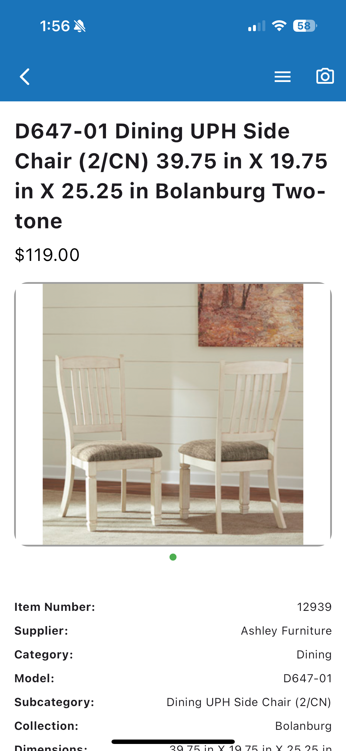 iFurniture Mobile