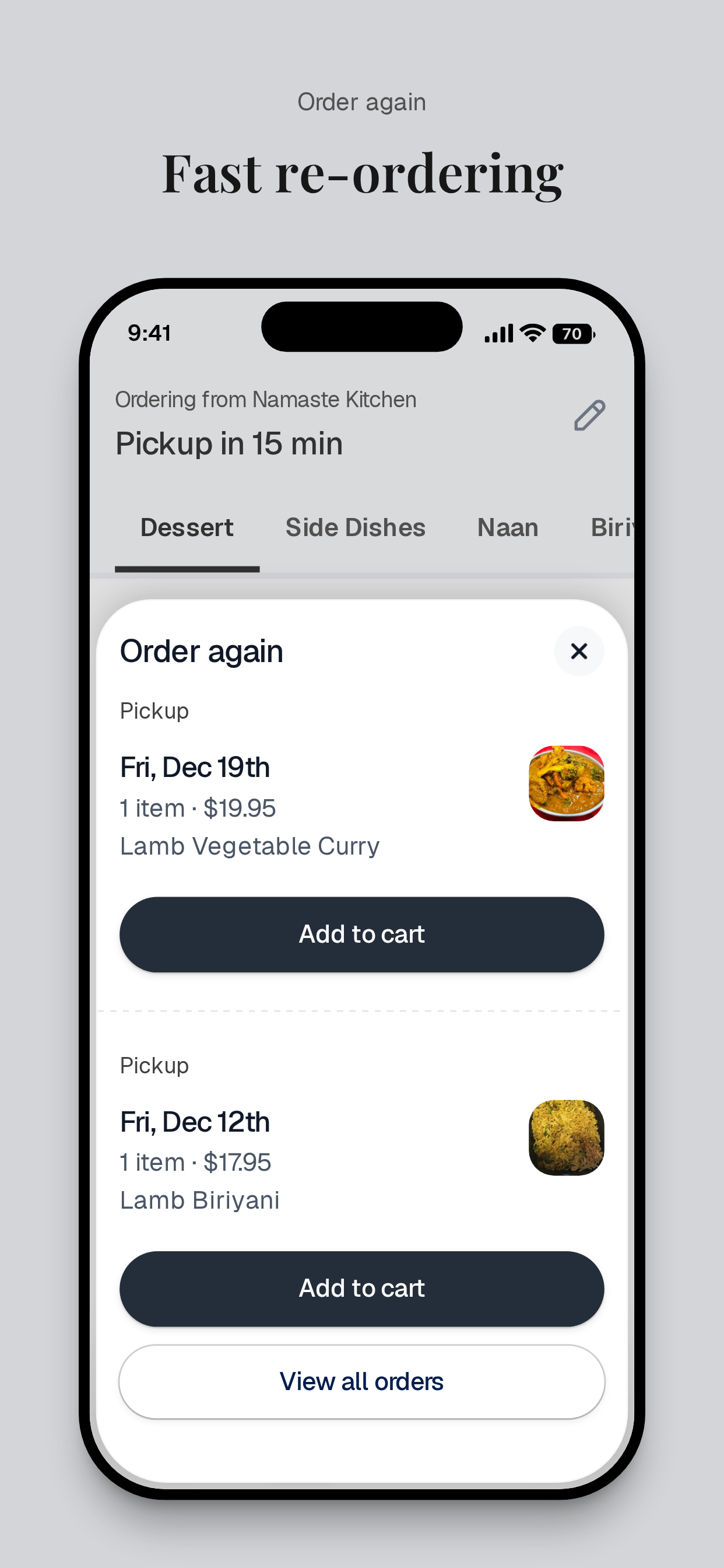 Namaste Kitchen To Go screenshot 4