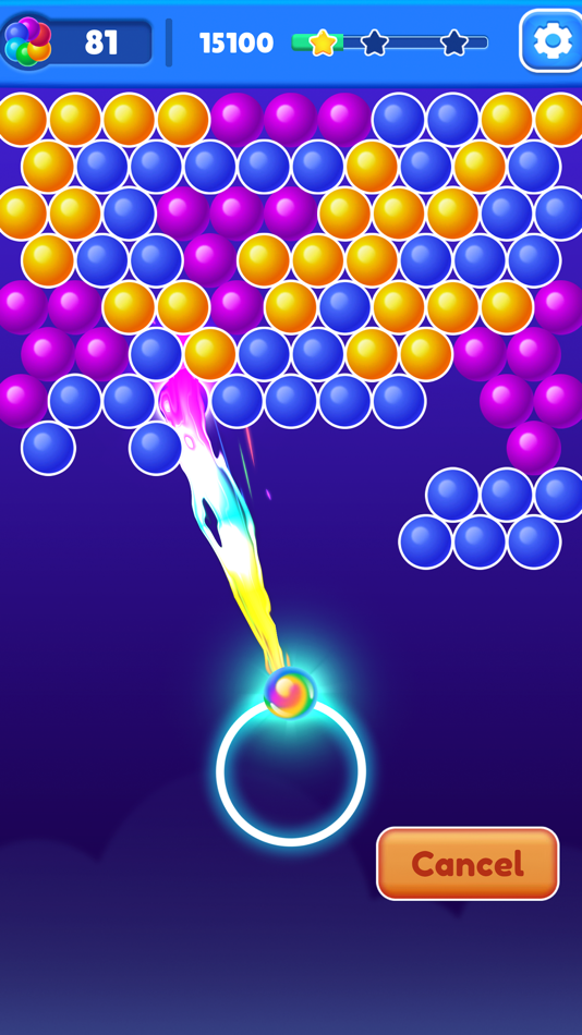 #5. Bubble Rainbow: Pop & Explode (iOS) By: Vira Games Inc.