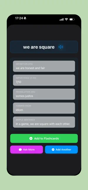Remi - AI English Flashcards screenshot 1