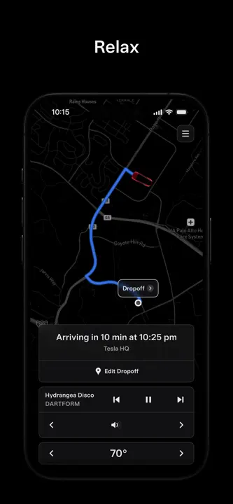 Tesla Robotaxiのスクリーンショット（4/4）