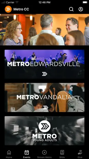 Metro Community Church screenshot 2