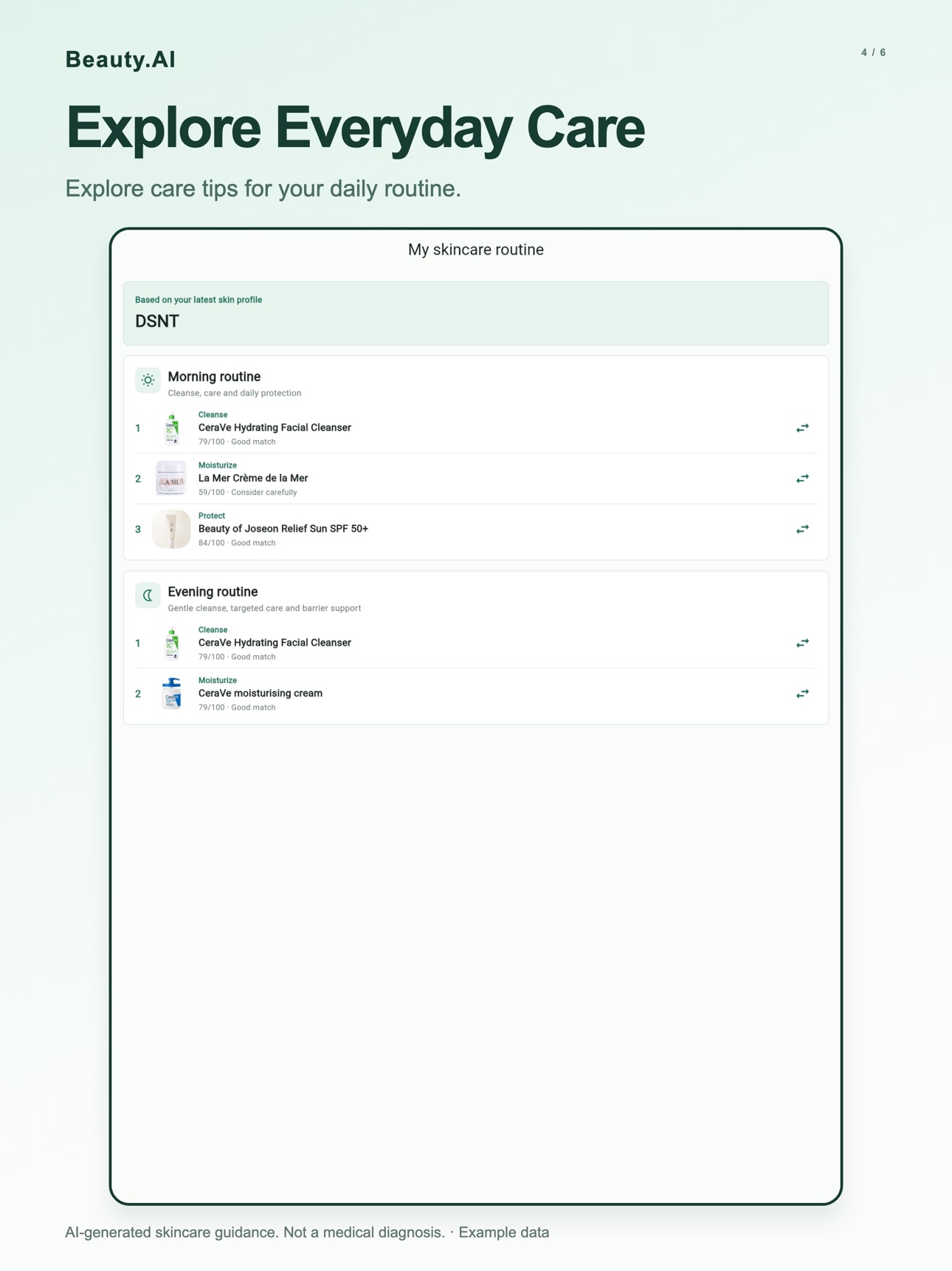 Screenshot 10 of Beauty.AI - Skincare Scanner