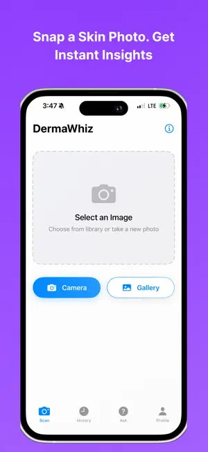 DermaWhiz: AI Skin Analyzer screenshot 1