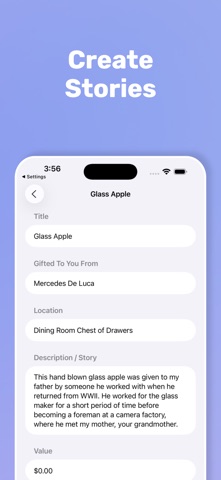 GiftHeir iPhone screenshot