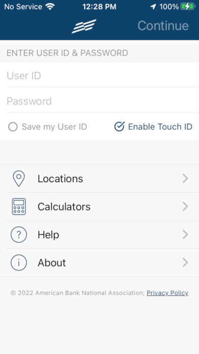 ABNA Mobile Screenshot