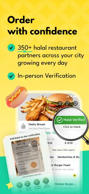 Halali - Food Delivery iPhone screenshot 2