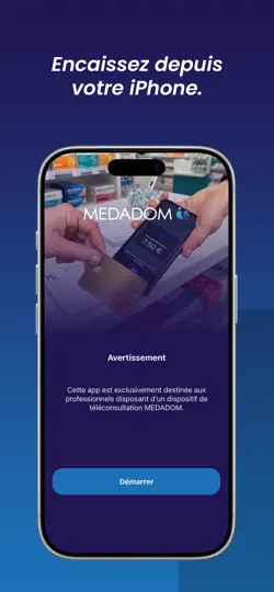 Capture d'écran de Med'Pay Pro - Tap To Pay sur iPhone 1