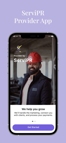 ServiPR Provider screenshot