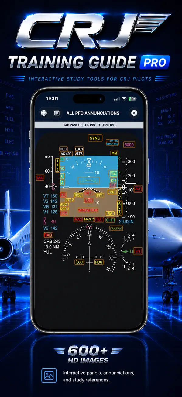 Screenshot #2 pour CRJ Training Guide PRO