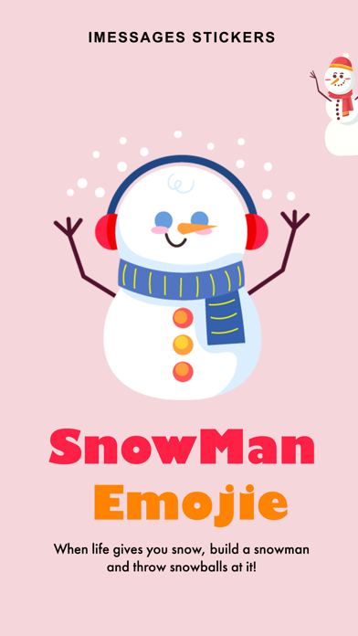 Screenshot #4 for Snowman Emojis