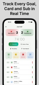 My Match - Soccer Scoreboard screenshot