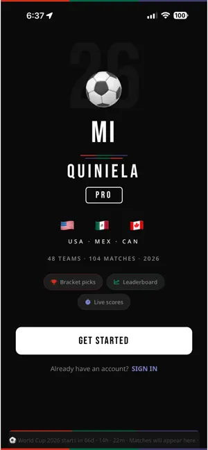 Mi Quiniela Pro screenshot 1