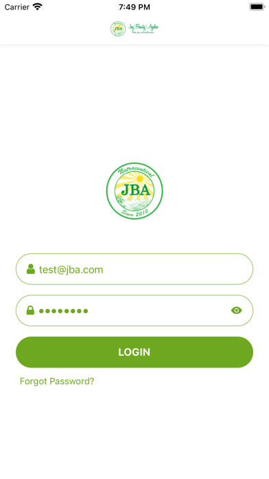 JBA Brands Screenshot