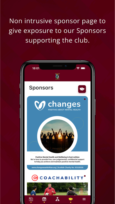 Tranent FC Screenshot