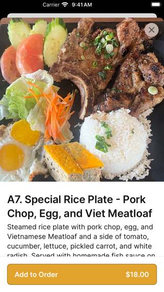 Pho City iPhone screenshot 4 - Food & Drink app