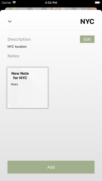 Absent-Minded UI Screenshot