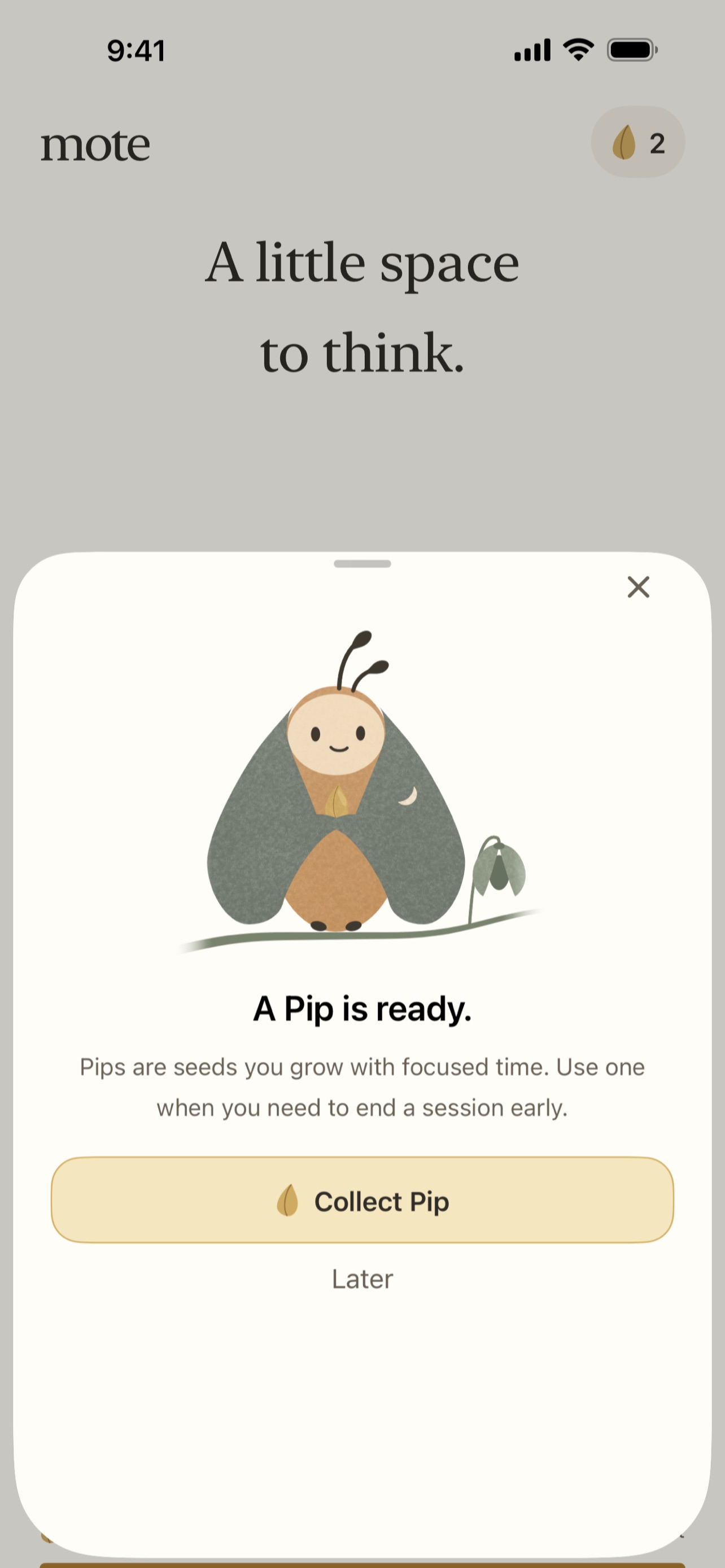 Screenshot 4 of Mote: Stop Doomscrolling