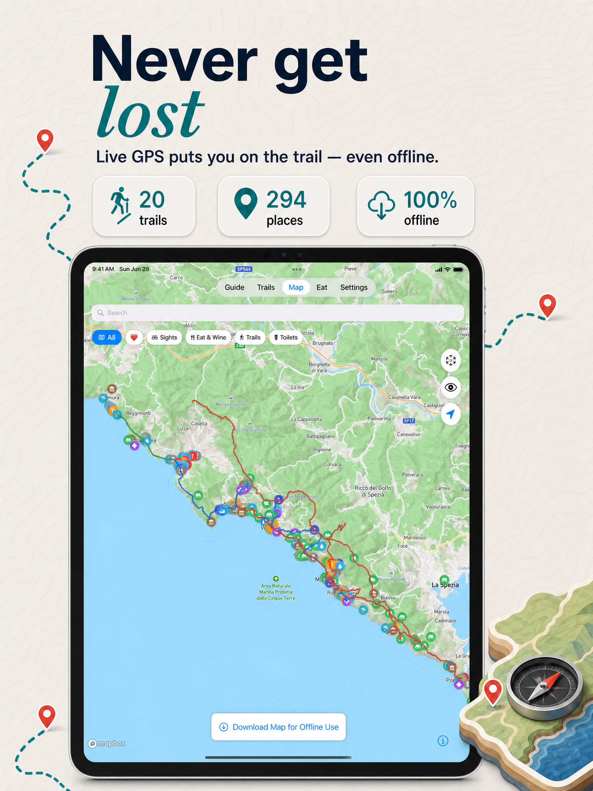 Cinque Terre Offline Map screenshot 7