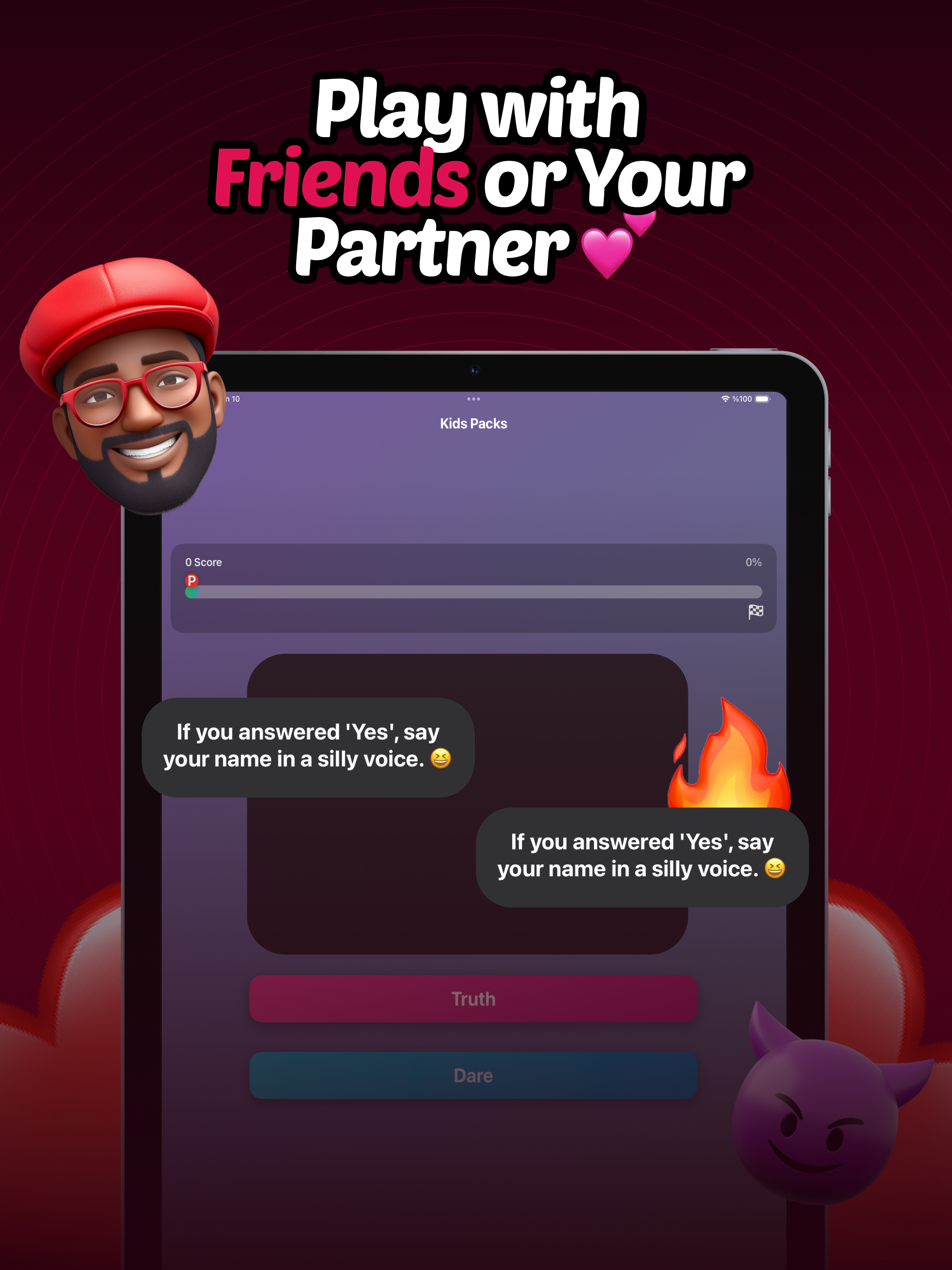 Truth or Dare Spicy Party Game screenshot 9