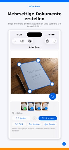 AfterScan PDF Scanner screenshot