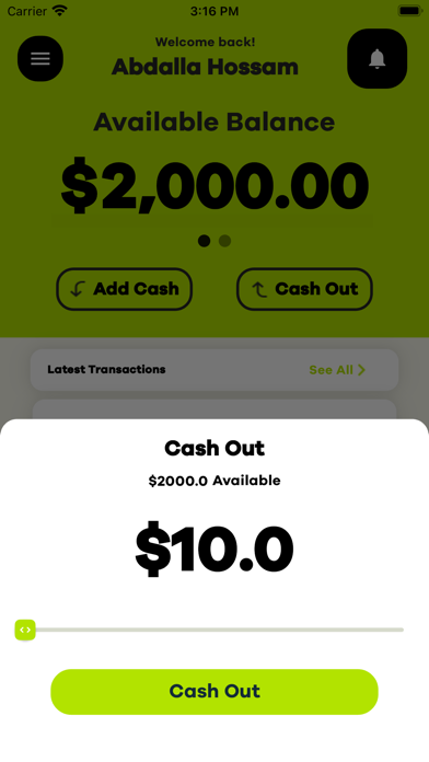 Royal Money Transfer iPhone screenshot 2 - Finance app