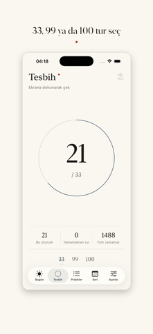 Dhikr & Tasbih Counter Screenshot 2 of 4
