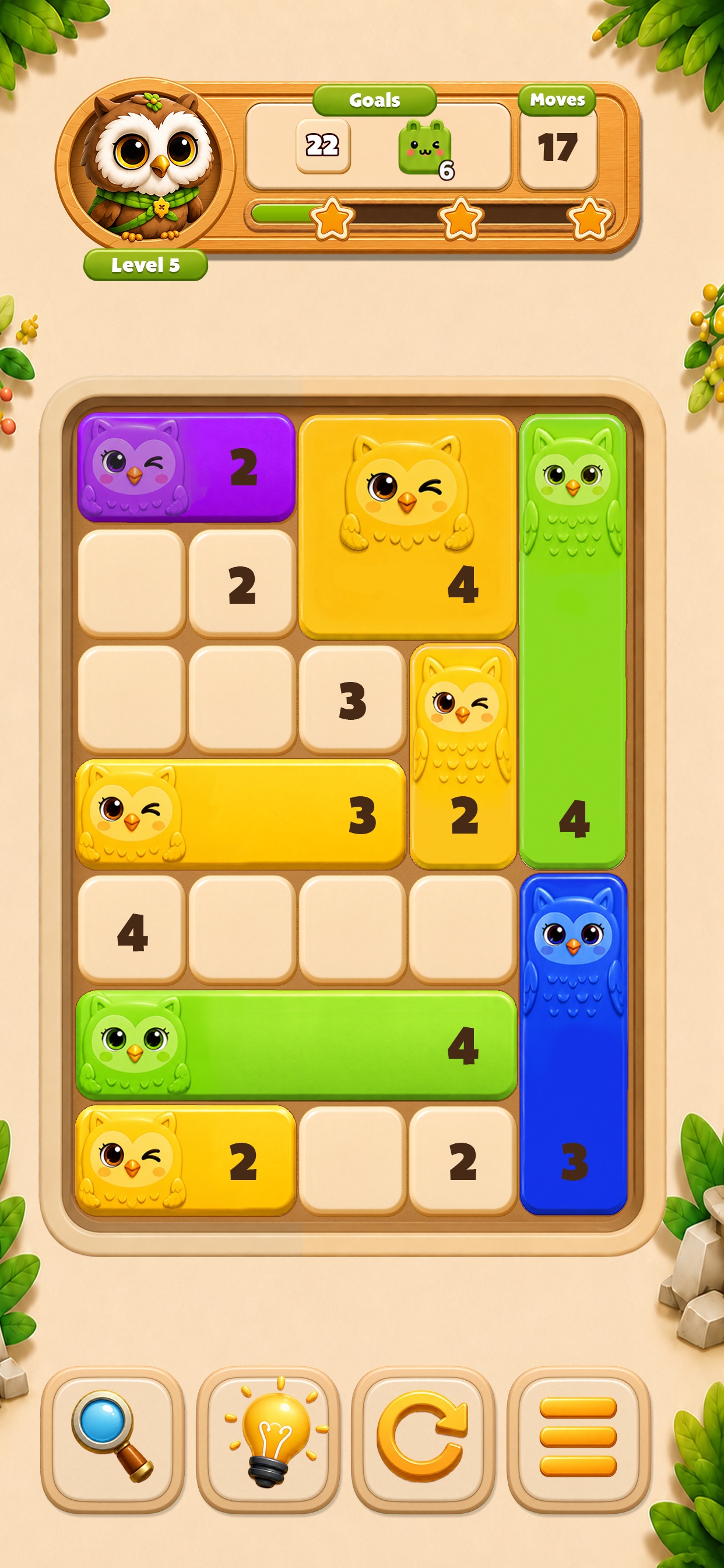 Screenshot 1 of Hoot Block Puzzle Game