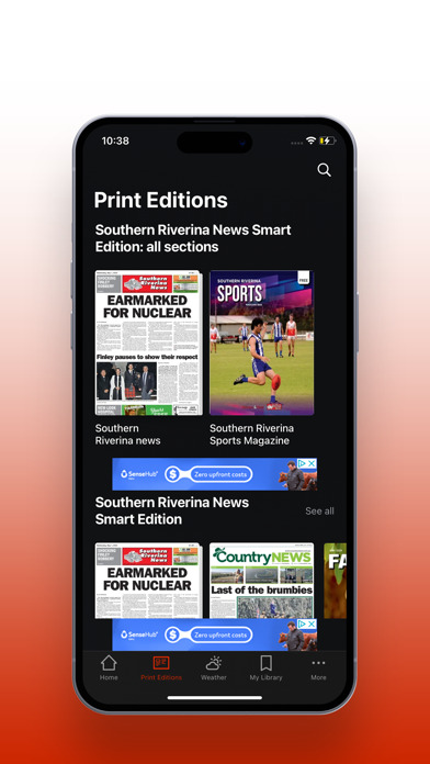 Southern Riverina News Screenshot