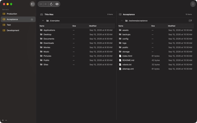 LoopFTP screenshot 3