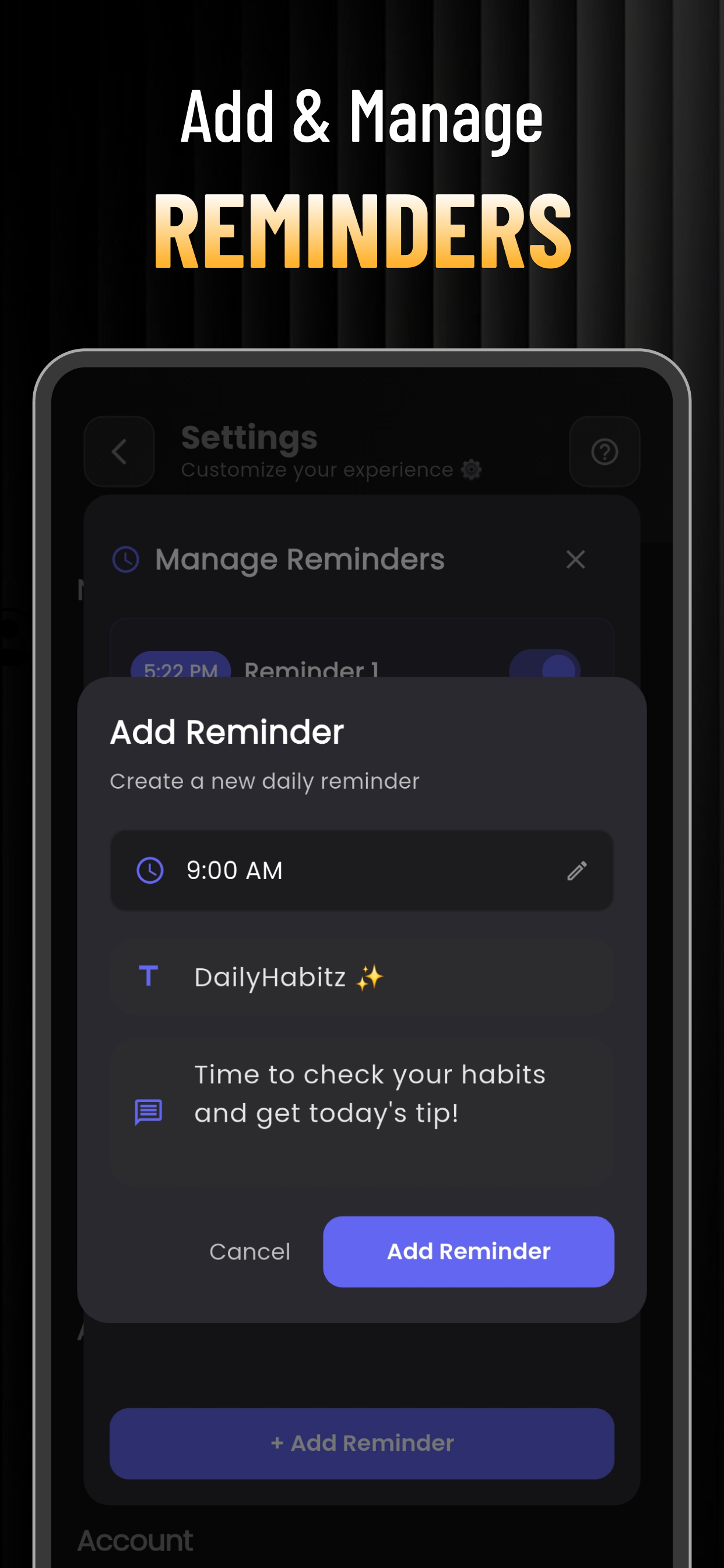DailyHabitz screenshot 10