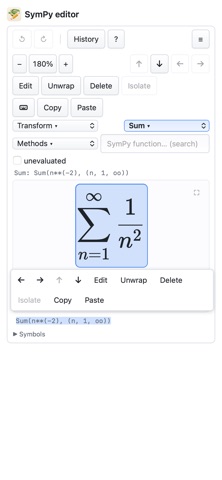 SymPy editor Screenshot 1 of 8
