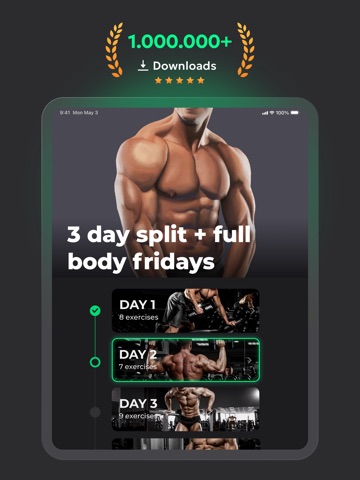 ProFit: Workout Planner iPad screenshot