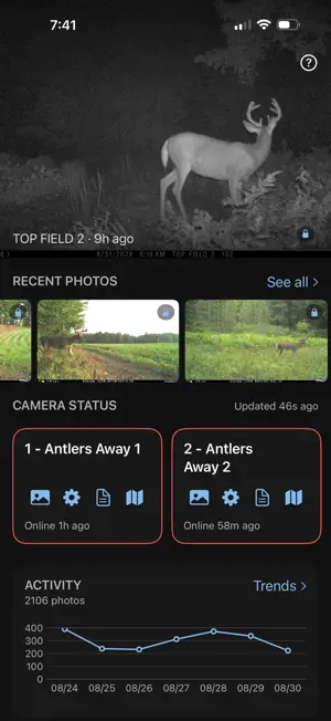 Cuddeback screenshot 1