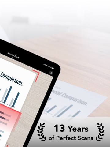 SCAN ACE · PDF Scanner App iPad screenshot