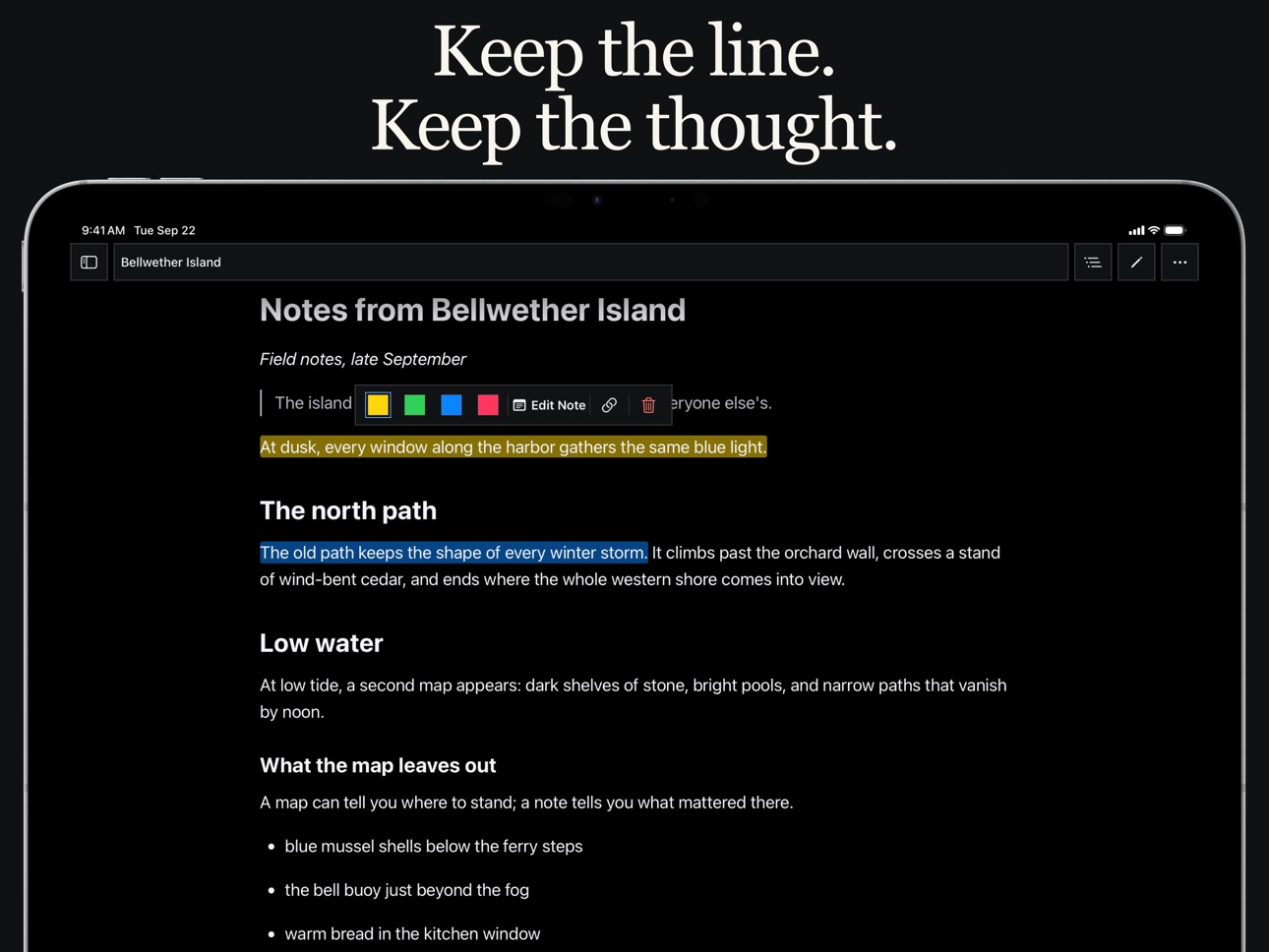 Screenshot 7 of Bifolium: Markdown Reader