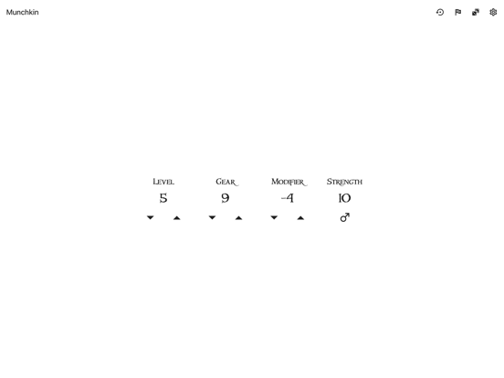 Level Counter for card games iPad screenshot 5 - Utilities app