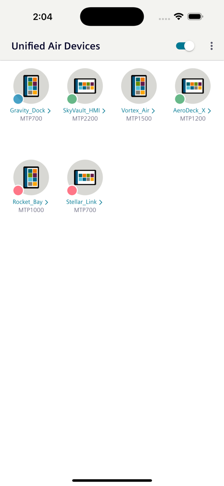 SIMATIC Unified Air screenshot 1