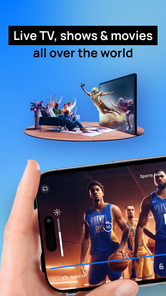 #2. IPTV Smart Player Xtream STB (iOS) By: Phong Pham