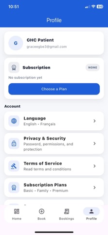 Grace Health Care GHC iPhone screenshot