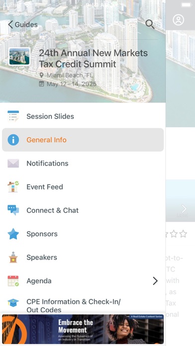 CohnReznick Events Screenshot