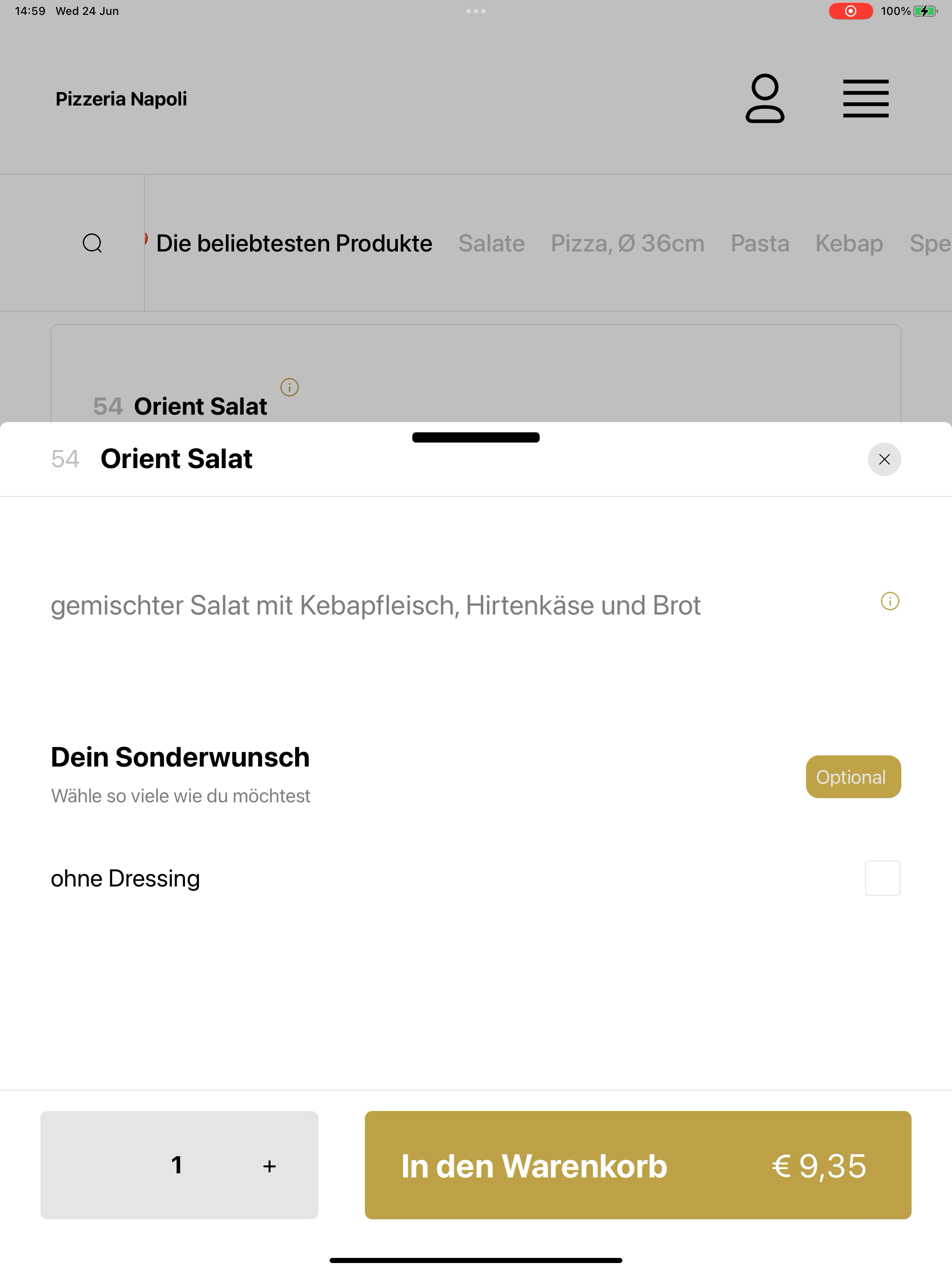 Pizzeria Napoli AT screenshot 11