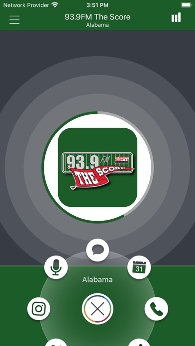 93.9 FM "The Score" Screenshot