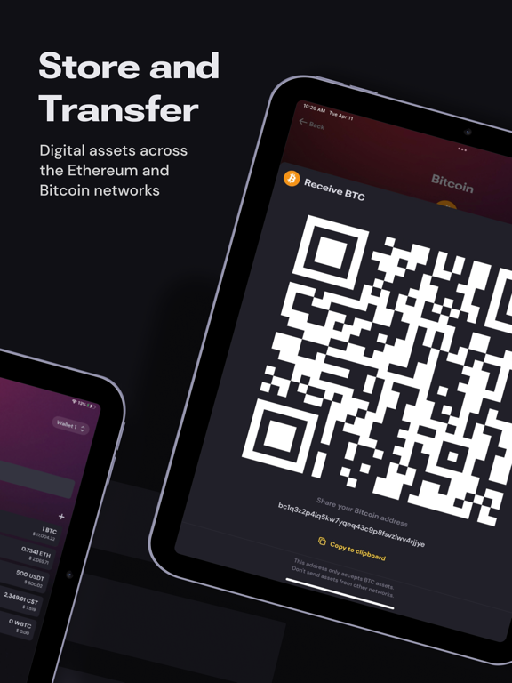 tastycrypto: Crypto Wallet iPad screenshot 2 - Finance app