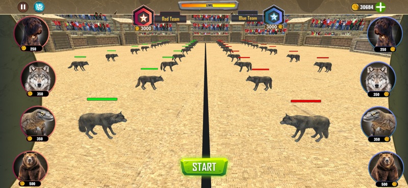 Batalla animales: Pelea jungla screenshot 1