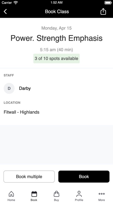 Fitwall Denver Screenshot