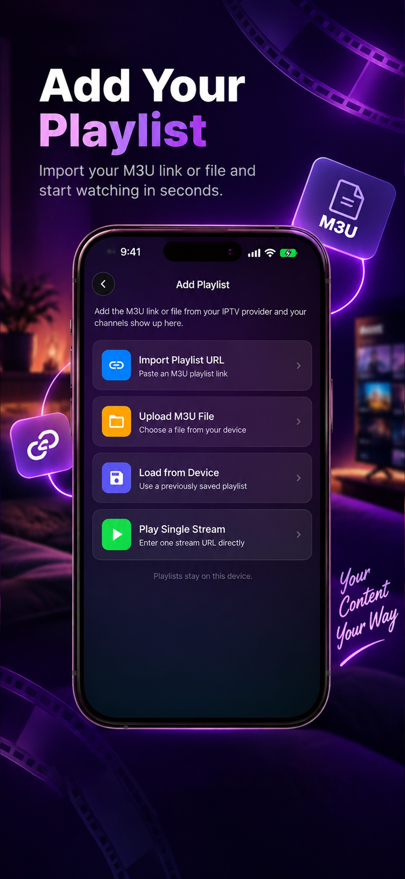 Screenshot 3 of IPTV Vibe